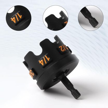 Hex Shank Nut Driver Drill Bit Attachment | For Pipe Framework and Support Systems