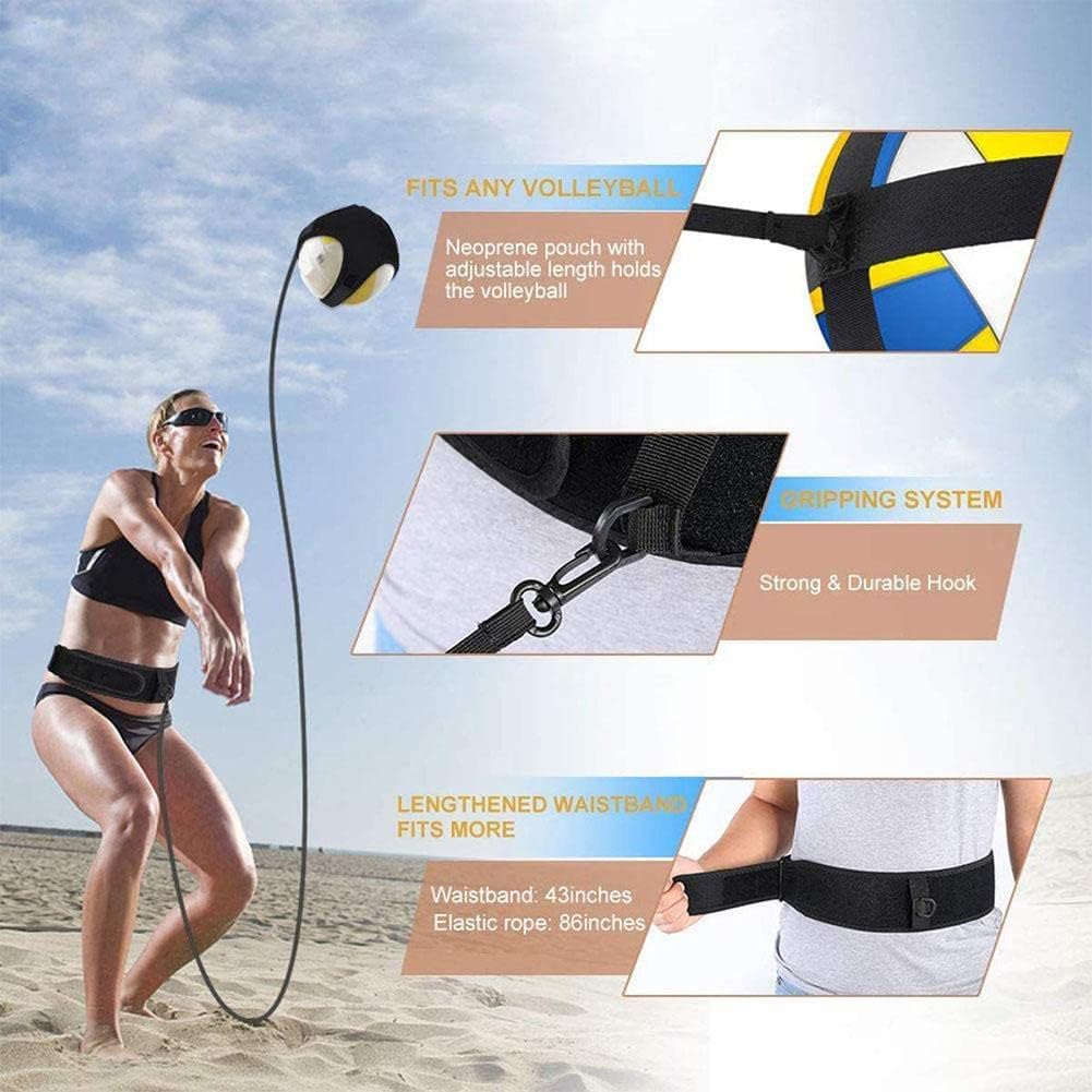 Volleyball Training Equipment Set | Solo Training for Serving, Spiking, Passing