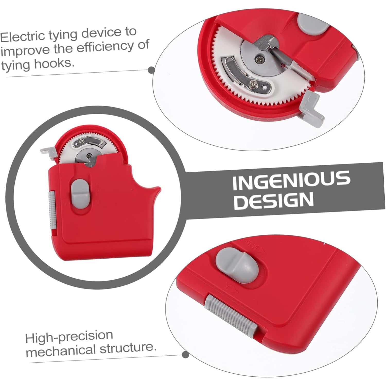 Electric Automatic Fishing Hook Tier Machine – Fast Hook Line Tying Device