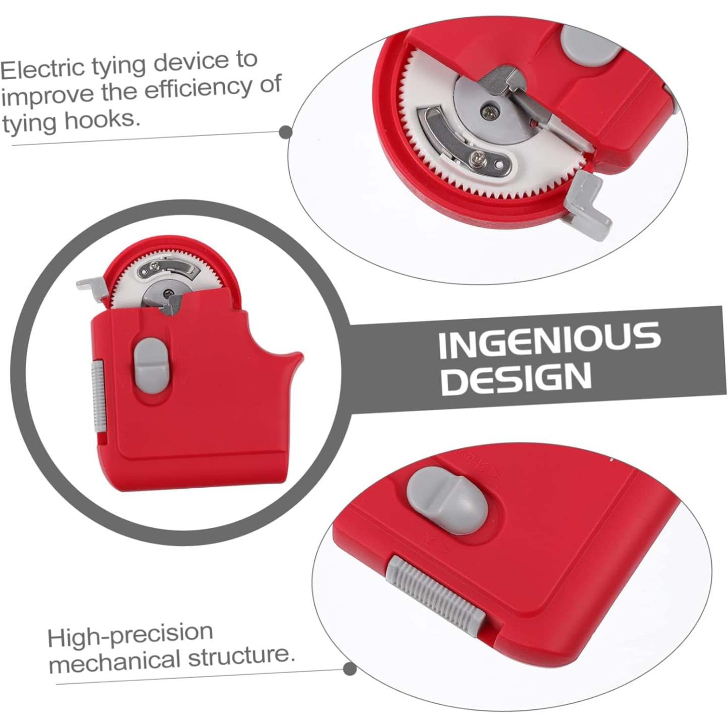 Electric Automatic Fishing Hook Tier Machine – Fast Hook Line Tying Device