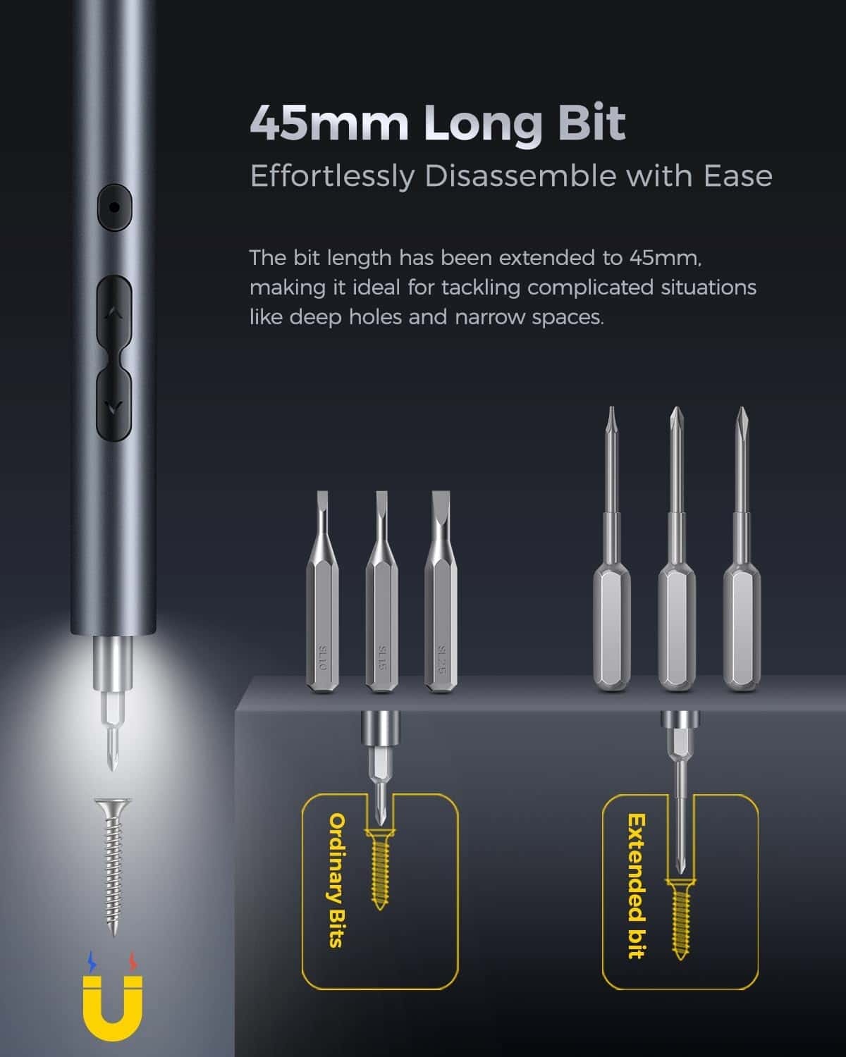 51-in-1 Mini Screwdriver Kit with Magnetic Mat 🛠️