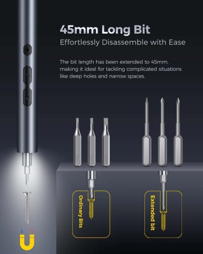 51-in-1 Mini Screwdriver Kit with Magnetic Mat 🛠️