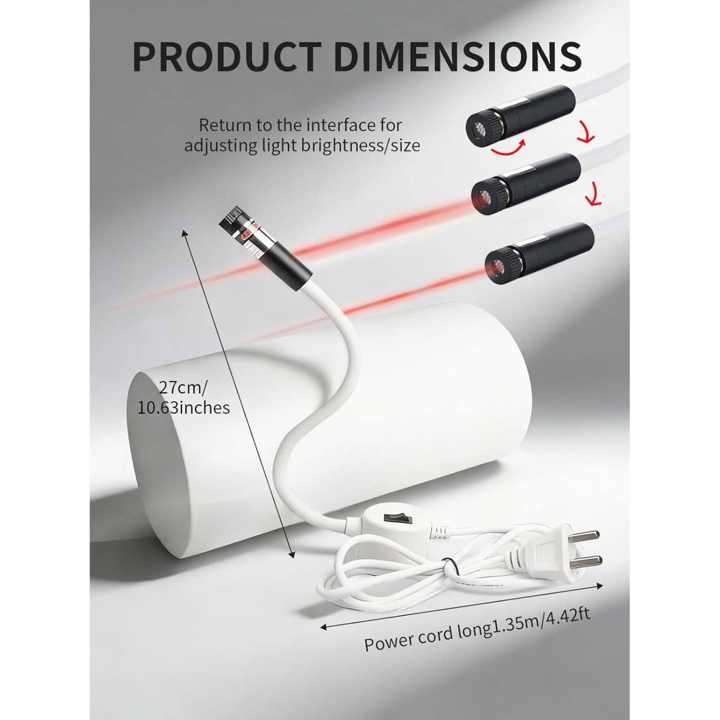 Magnetic Positioning Quilting Light, Precision Laser Guide for Sewing Machines, Laser Alignment with Heat Transfer Marking System