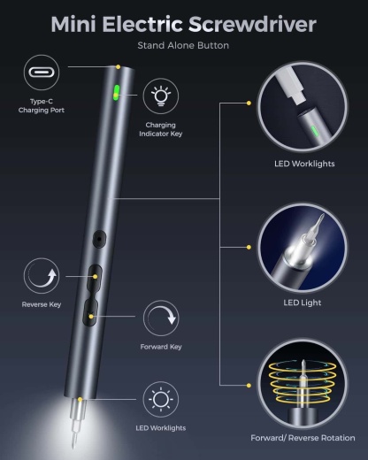 51-in-1 Mini Screwdriver Kit with Magnetic Mat 🛠️