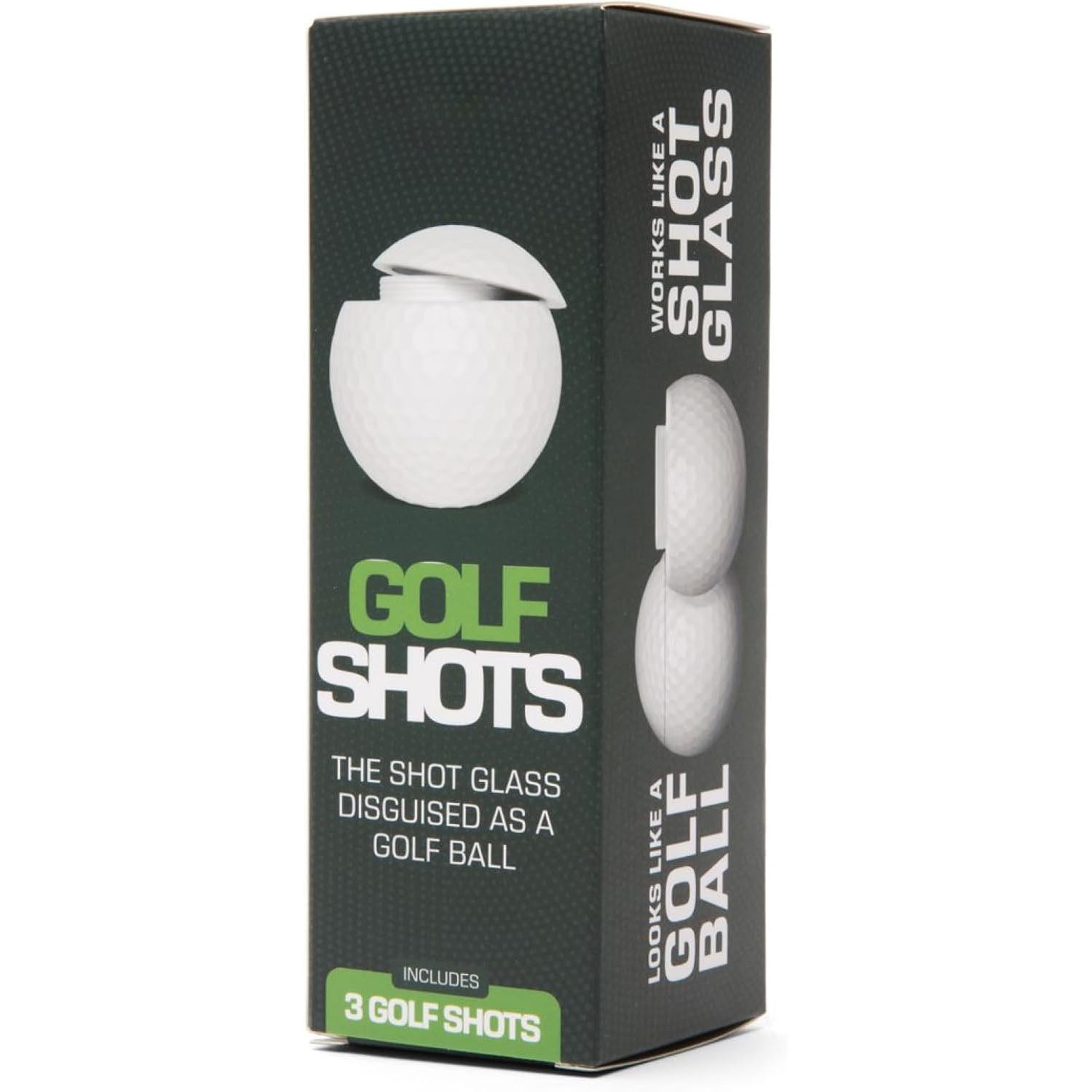 Golf Ball Shaped Shot Glass Set – Fun Gift for Golfers