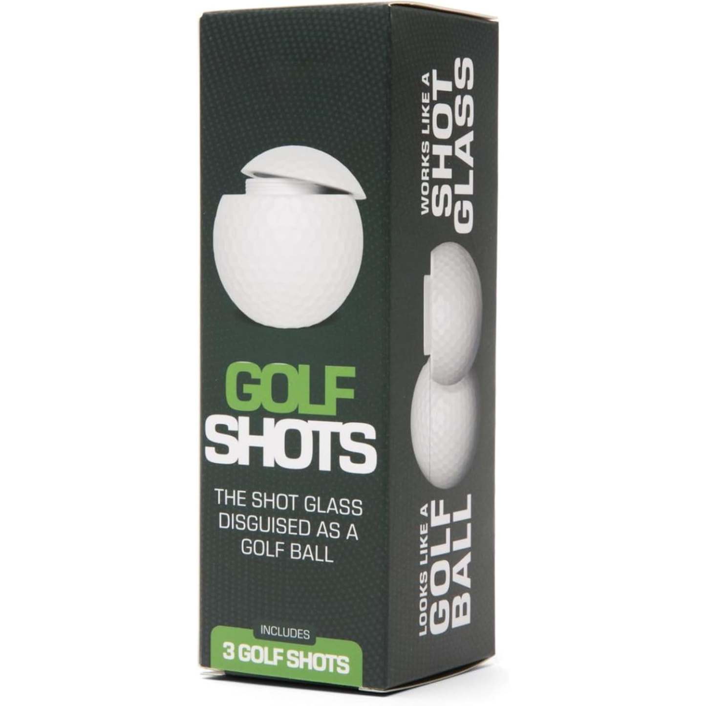 Golf Ball Shaped Shot Glass Set – Fun Gift for Golfers
