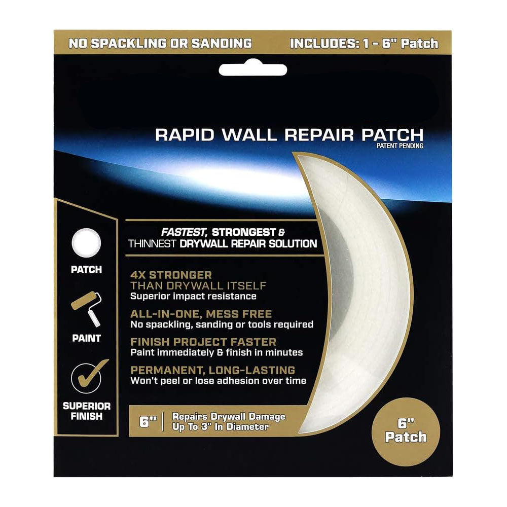 Quick Wall Repair Patch – 2-Inch All-in-One Drywall Fix