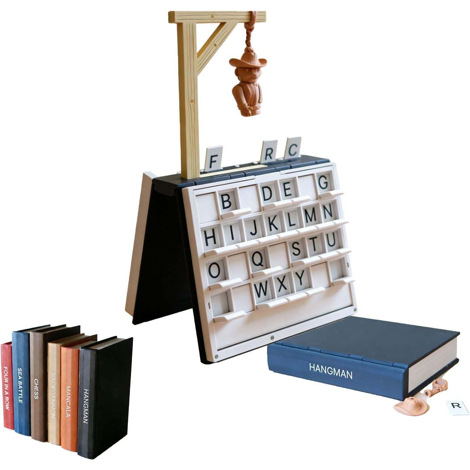 Portable Magnetic Book Board Games – 3D Printed Classic Games with Har