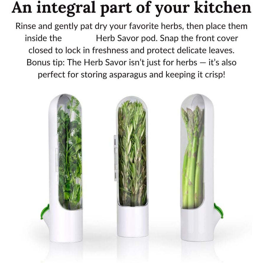 Eco-Friendly Herb Keeper – Keeps Herbs Fresh Up to 3 Weeks