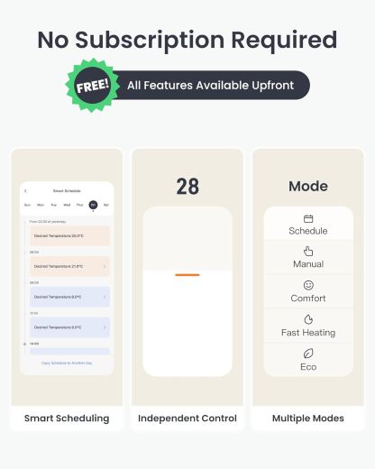 Smart Radiator Thermostat Bluetooth Thermostat