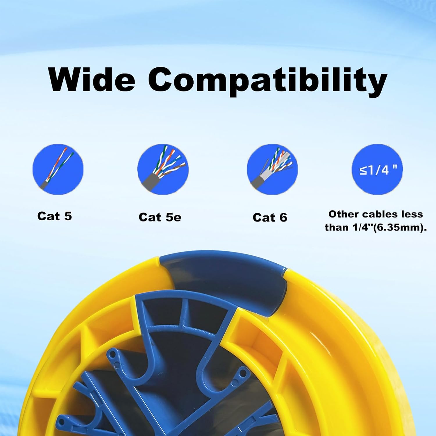 Multifunction Cable Organizer Comb