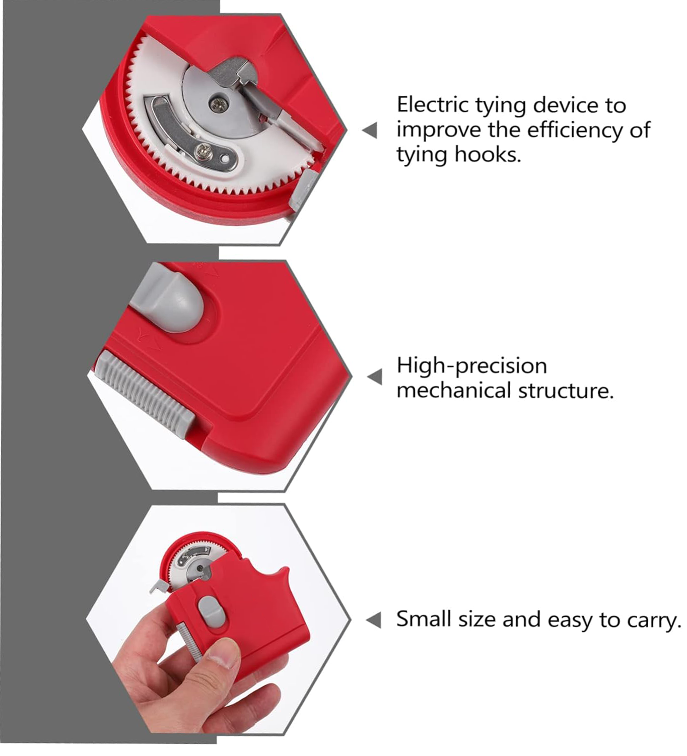 Electric Automatic Fishing Hook Tier Machine – Fast Hook Line Tying Device