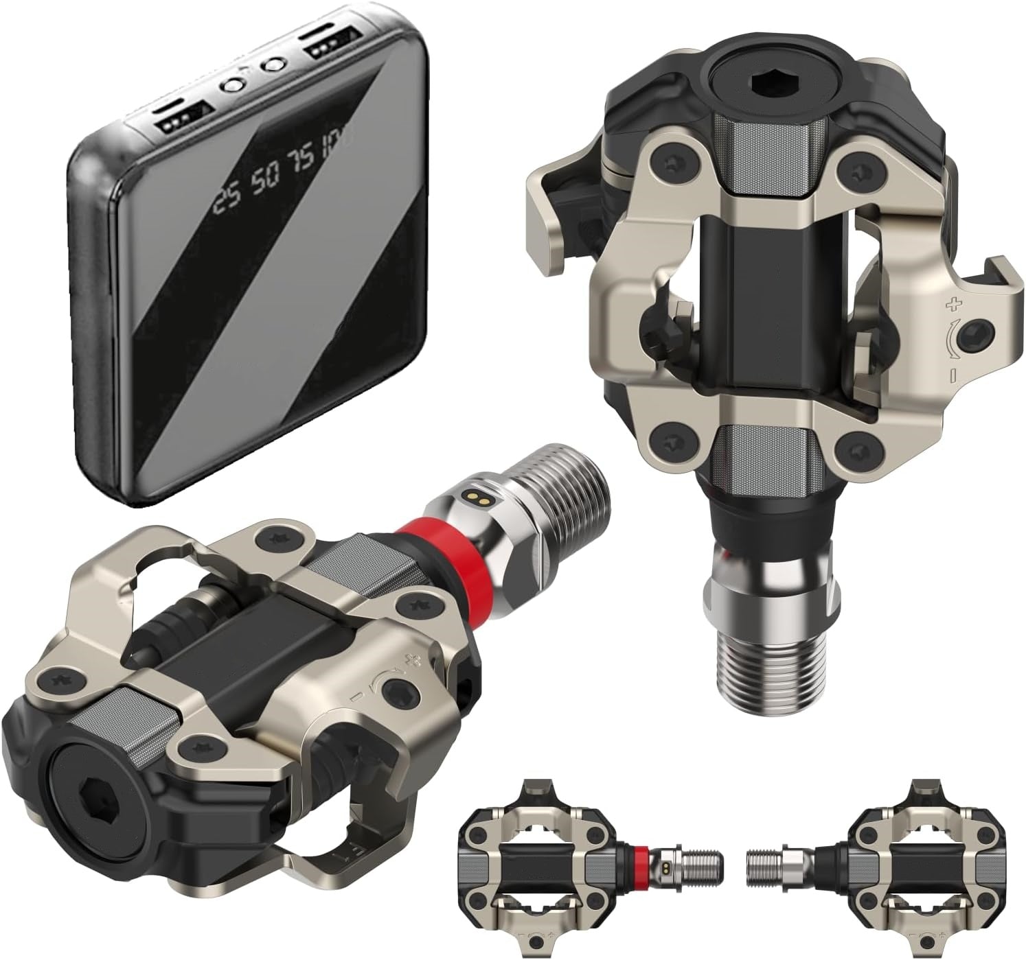 Single-Sided MTB Power Meter Pedals – Real-Time Data & Rugged Performance