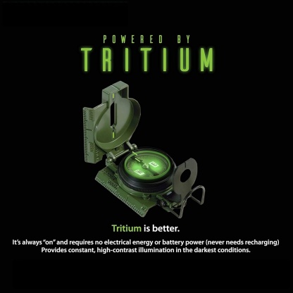 Tritium Lensatic Compass – Professional Navigation Tool for Survival & Outdoor Adventures