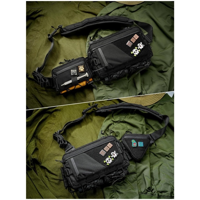 Modular EDC Sling Bag – Lightweight Crossbody Chest Pack for Travel & Outdoor