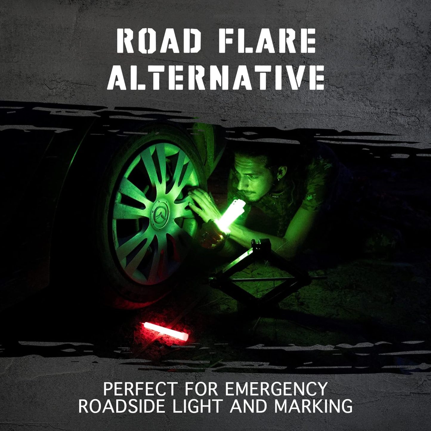 12-Hour Industrial Glow Sticks - Emergency & Survival Light Sticks