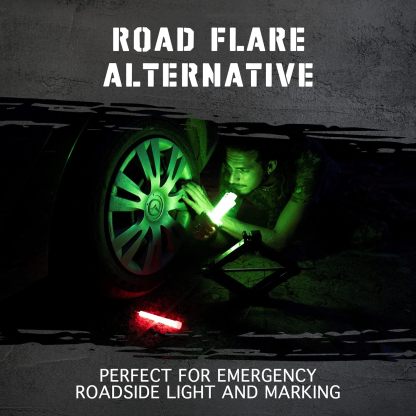 12-Hour Industrial Glow Sticks - Emergency & Survival Light Sticks