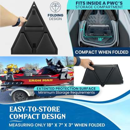 Side fenders of jet skis