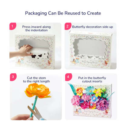 Magic Dyeing Flower Shop 77-Piece Ready-to-Use Tool Set