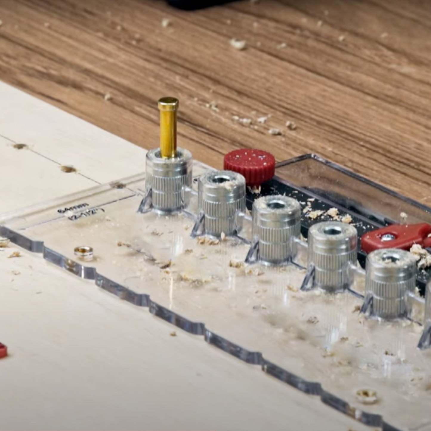 Shelf Hole Drilling Jig – Adjustable Shelf Pin Locator