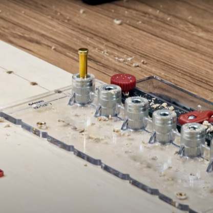 Shelf Hole Drilling Jig – Adjustable Shelf Pin Locator