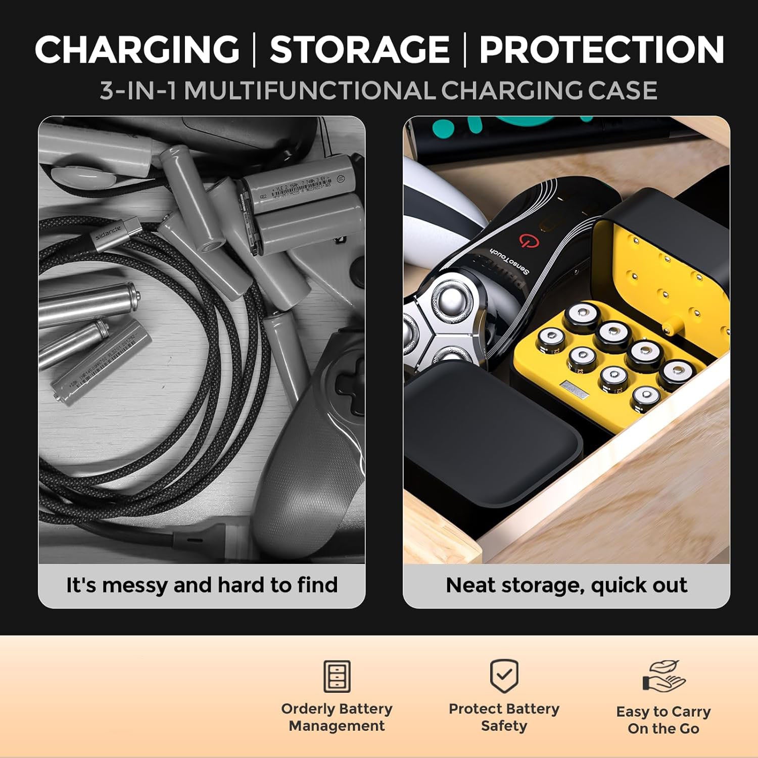 Rechargeable Lithium Battery Set