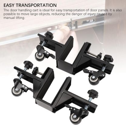 Heavy Duty Panel Handling Cart for Drywall and Door Transport