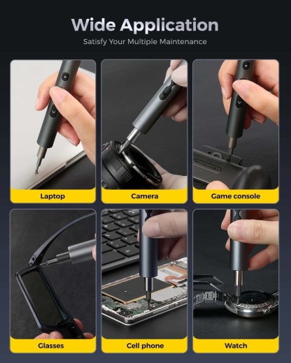 51-in-1 Mini Screwdriver Kit with Magnetic Mat 🛠️