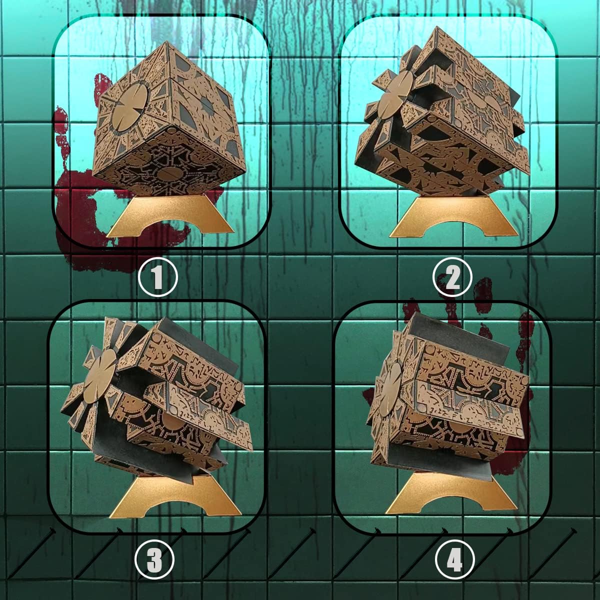 Detachable Horror Puzzle Box Replica