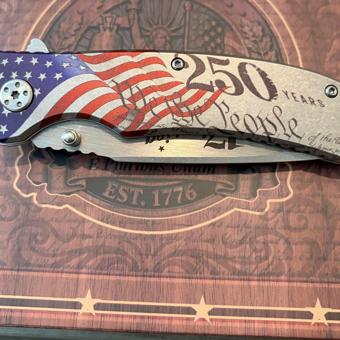 250th Anniversary Folding Knife Gift Box Set