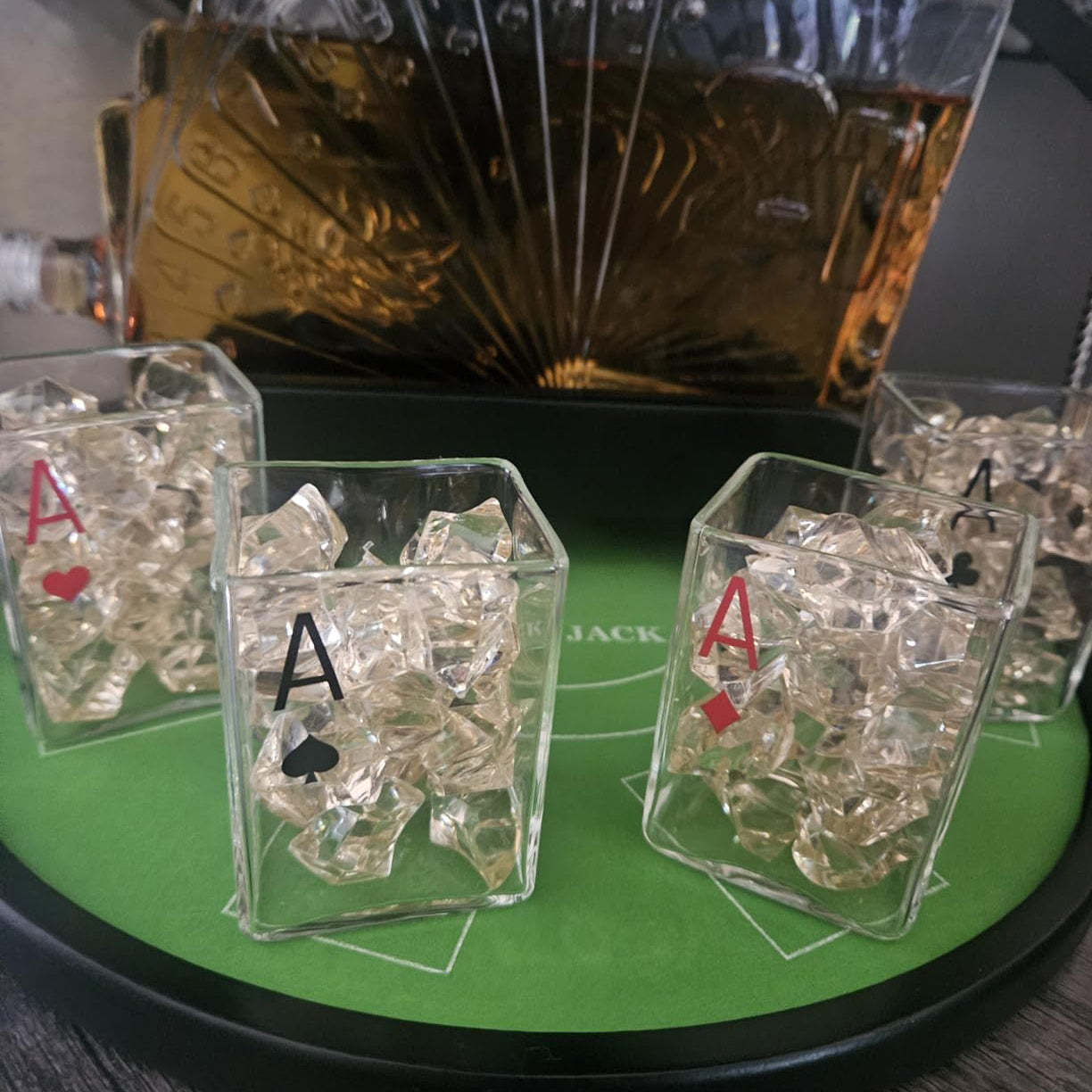 Whiskey Decanter Set | Poker Game Night Essential