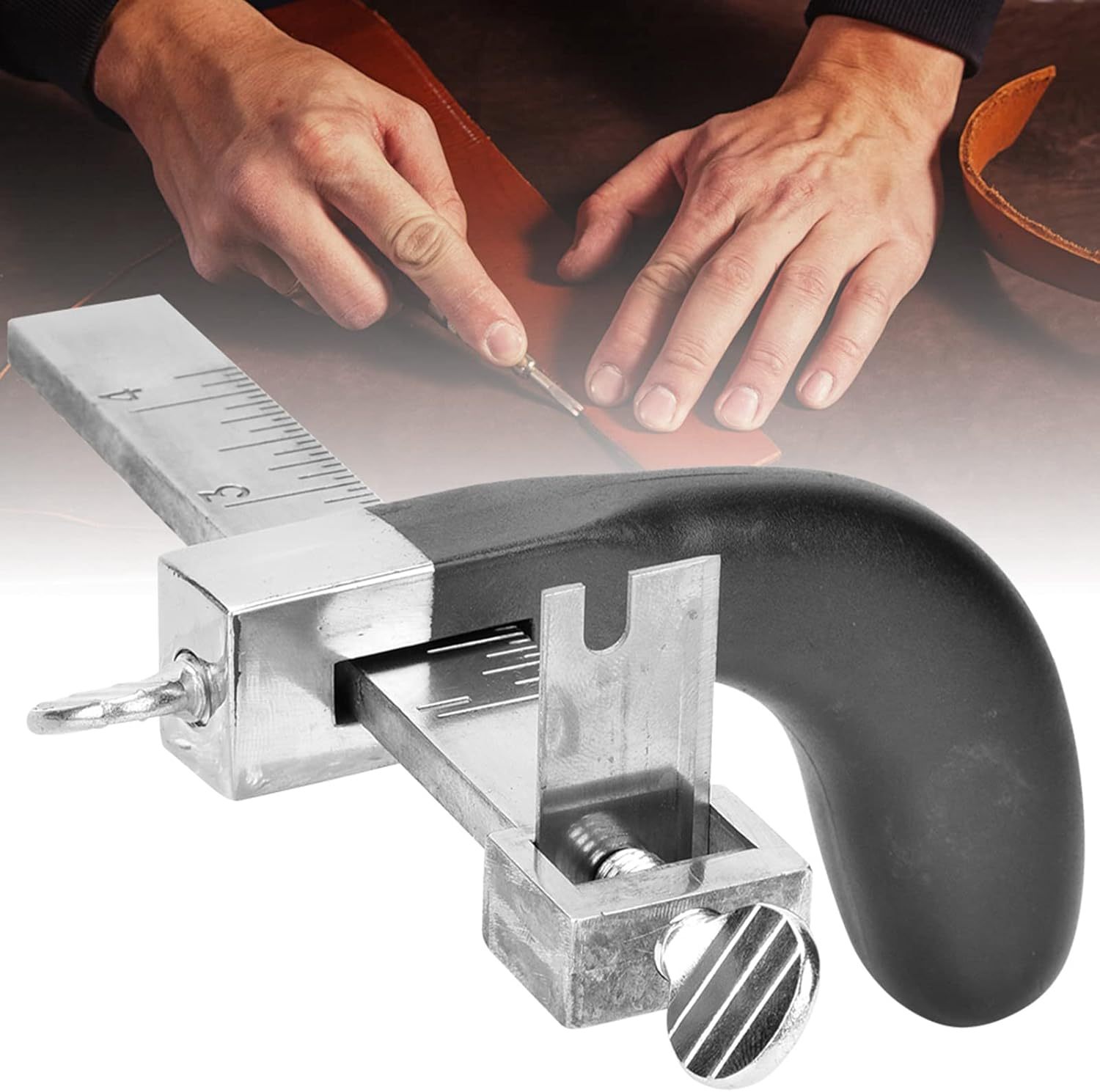 Leather Belt Cutting Tool Adjustable Strap Cutter for DIY Leather Craft