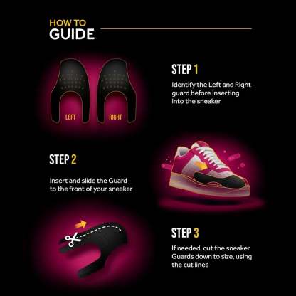 Memory Foam Shoe Wrinkle Protector | For Athletic Shoes | Prevents Shoe Creases