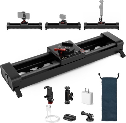 Smart 2-Axis Motion Control Camera Slider with NFC One-Tap Connection