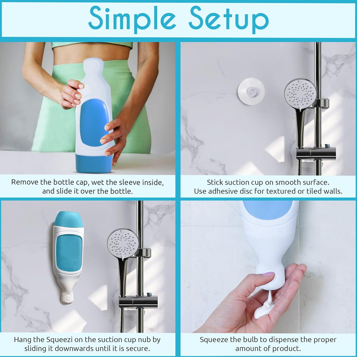 Wall-mounted shower dispenser and storage rack