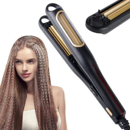 Auto Curling Wand – Volumizing Waver Crimper, Anti-Static, Adjustable Temperature for All Hair Types