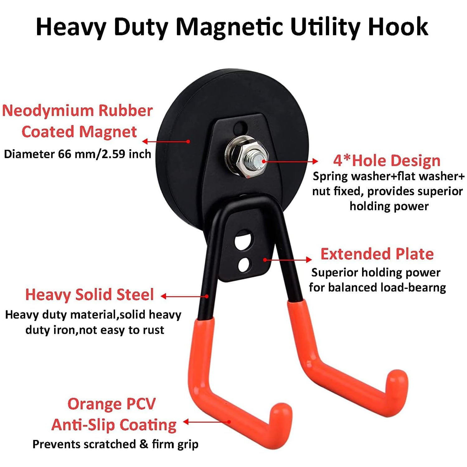 Strong Magnet Garage Hook