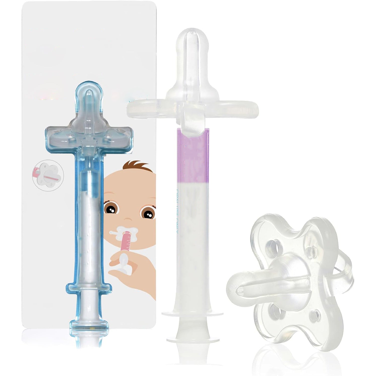 Baby Pacifier Medicine Dispenser