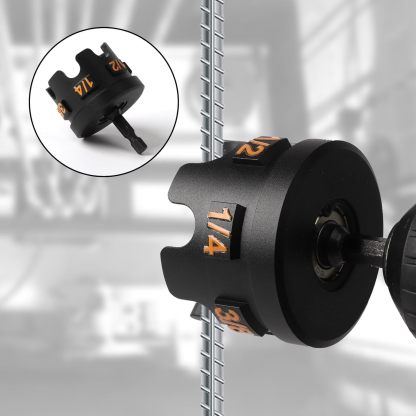 Hex Shank Nut Driver Drill Bit Attachment | For Pipe Framework and Support Systems