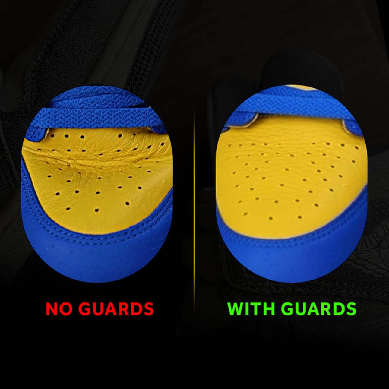 Memory Foam Shoe Wrinkle Protector | For Athletic Shoes | Prevents Shoe Creases