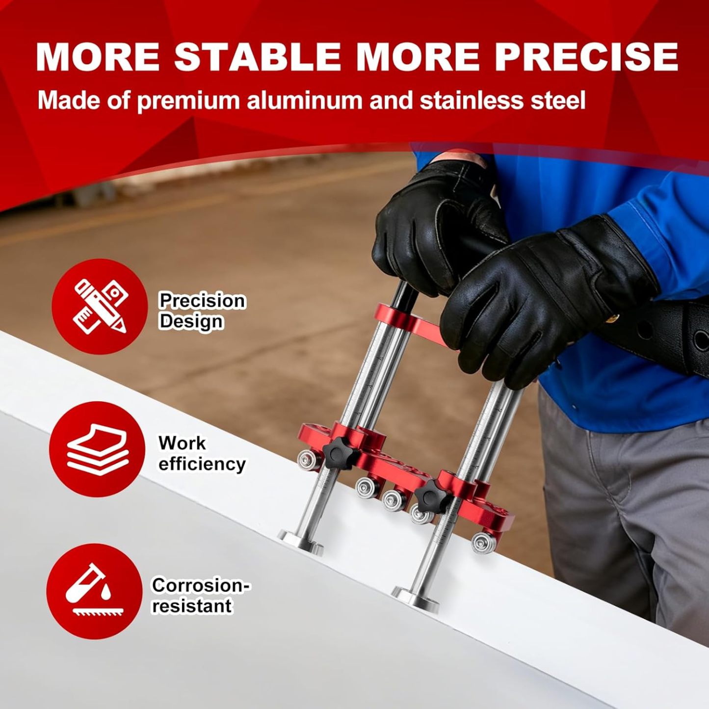 Adjustable Sheet Metal Bender Tool for Roofing and Metal Fabrication