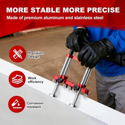 Adjustable Sheet Metal Bender Tool for Roofing and Metal Fabrication