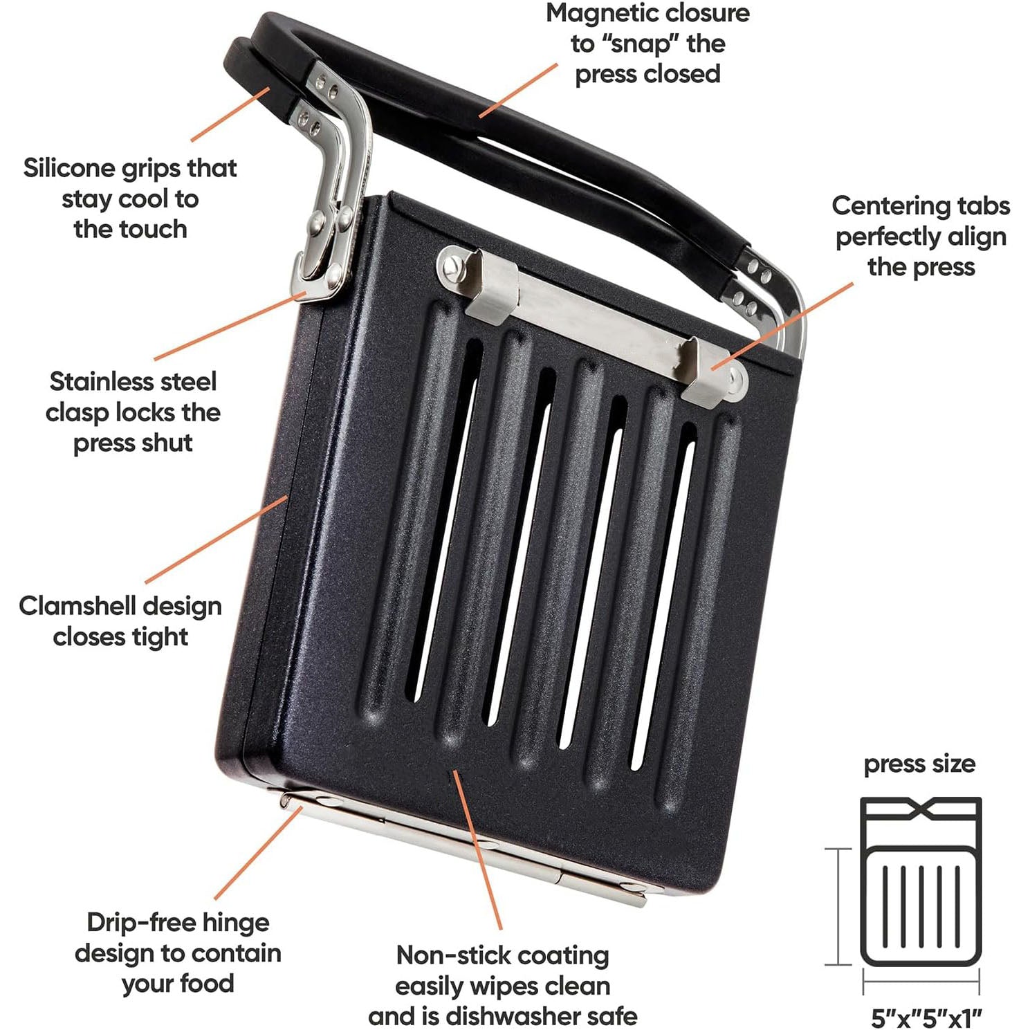 Sandwich & Quesadilla Maker for Toasters – Upgrade Your Toasting Game