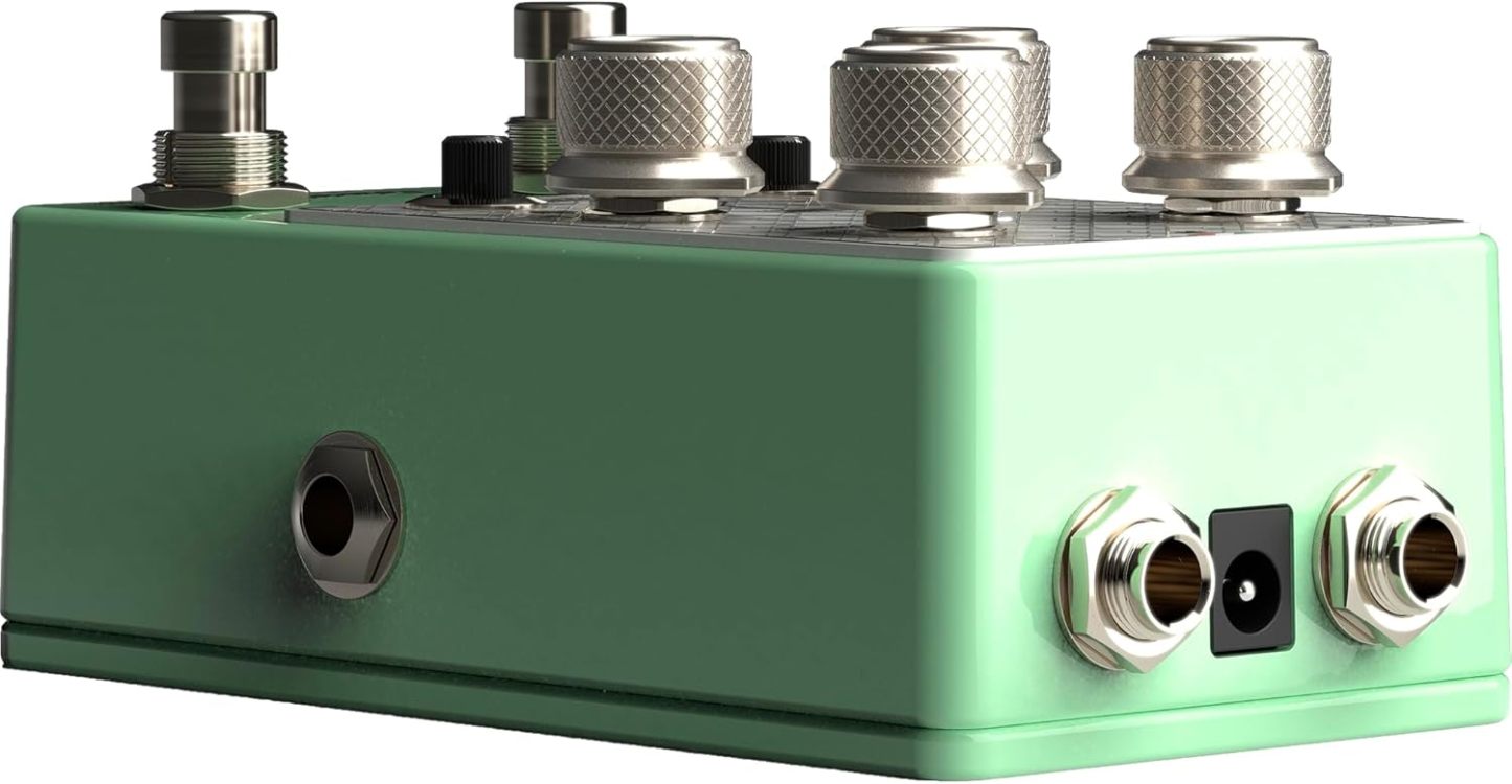 Vintage Style Analog Overdrive Guitar Pedal with Boost Mode