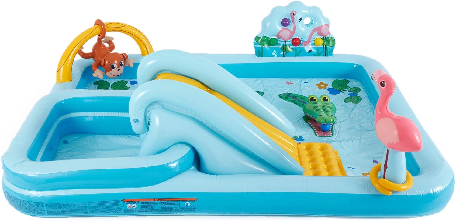 2-in-1 Children's Inflatable Play Pool