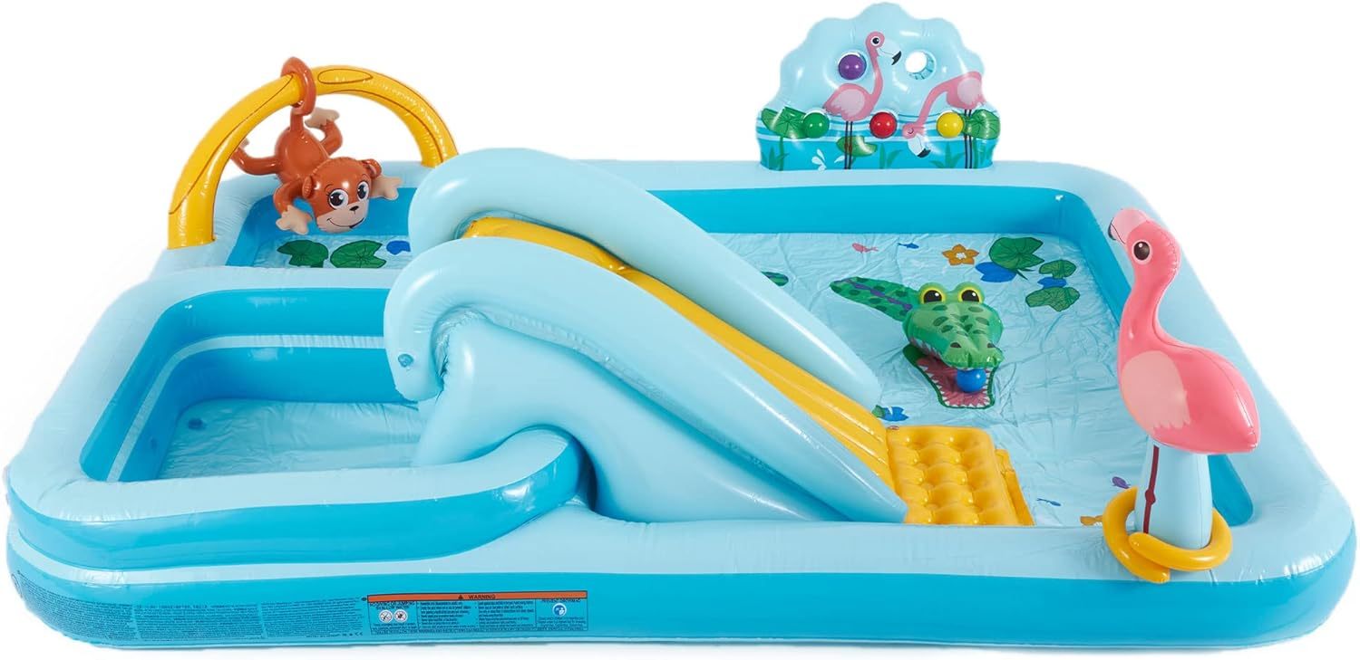2-in-1 Children's Inflatable Play Pool