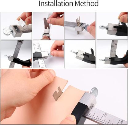 Leather Belt Cutting Tool Adjustable Strap Cutter for DIY Leather Craft