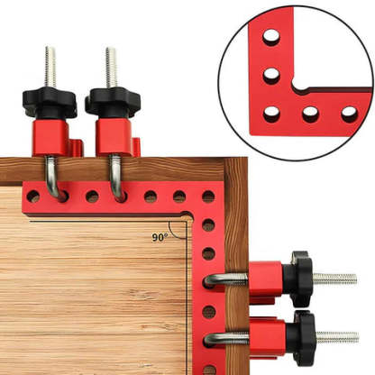 90° Corner Clamp – Right Angle Woodworking Clamp for Precise Assembly