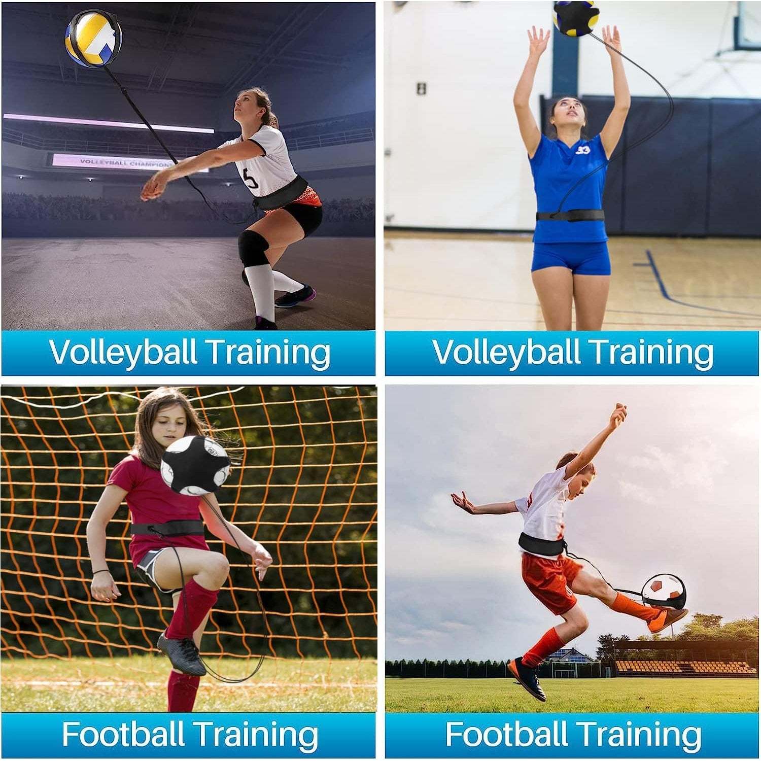 Volleyball Training Equipment Set | Solo Training for Serving, Spiking, Passing