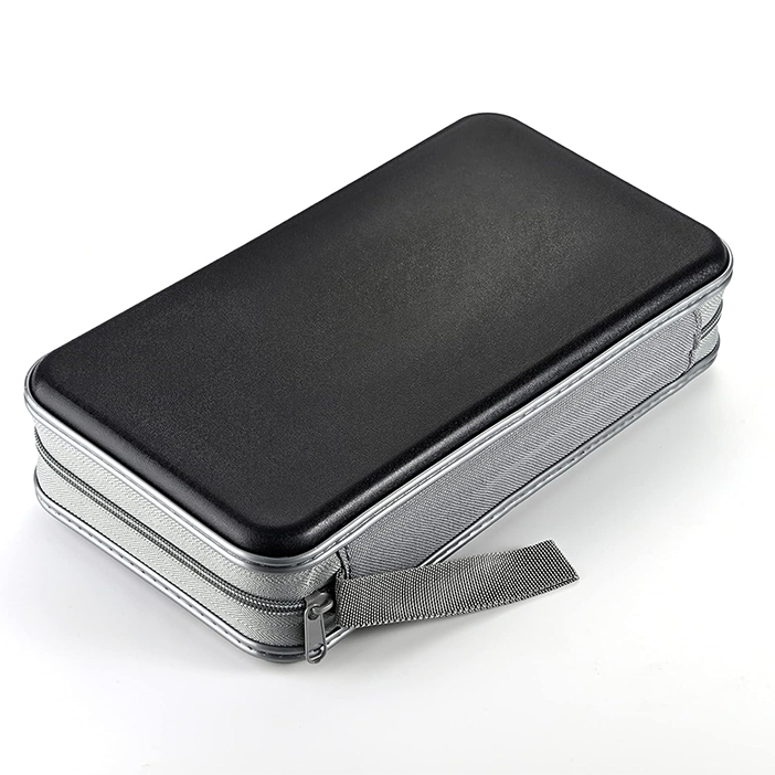 96-CD capacity media storage rack